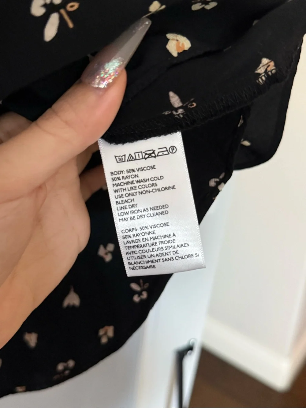 Cooperative Floral Skater Skirt | Size 0 | Excellent